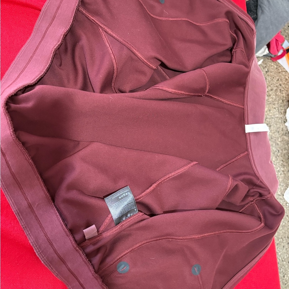 Lululemon Athletica Burgundy Jacket women’s size 6 - Picture 10 of 15